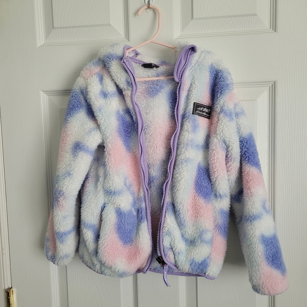 Eddie Bauer Girls Hooded Sweater XS 5/6